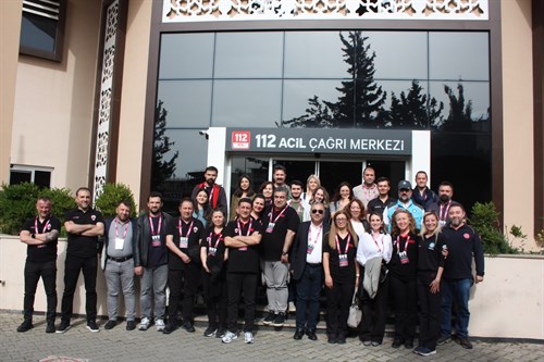 Türkiye Acil Tıp Uzmanları Derneği Afet Okulu Projesi Kapsamında Ziyaret